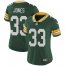 Nike Green Bay Packers #33 Aaron Jones Green Team Color Womens Stitched NFL Vapor Untouchable Limited Jersey