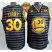 Warriors #30 Stephen Curry Black Grey Groove The Finals Patch Stitched NBA Jersey