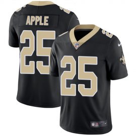 Nike New Orleans Saints #25 Eli Apple Black Team Color Mens Stitched NFL Vapor Untouchable Limited Jersey