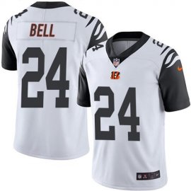 Nike Cincinnati Bengals #24 Vonn Bell White Mens Stitched NFL Limited Rush Jersey