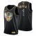 Brooklyn Brooklyn Nets #1 Bruce Brown Jr. Mens Golden Edition Diamond Logo 2021/22 Swingman Jersey – Black Mens