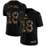 Minnesota Minnesota Vikings #18 Justin Jefferson Mens Black Nike Flocked Lightning Vapor Limited NFL Jersey