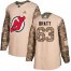 Adidas New Jersey Devils #63 Jesper Bratt Camo Authentic 2017 Veterans Day Stitched Youth NHL Jersey