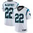 Nike Carolina Panthers #22 Christian McCaffrey White Mens Stitched NFL Vapor Untouchable Limited Jersey