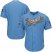 Kansas City Royals Blank Light Blue 2015 World Series Champions Gold Program Cool Base Stitched Youth MLB Jersey
