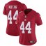 Nike New York Giants #44 Doug Kotar Red Alternate Womens Stitched NFL Vapor Untouchable Limited Jersey