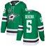 Adidas Dallas Stars #5 Andrej Sekera Green Home Authentic 2020 Stanley Cup Final Stitched NHL Jersey