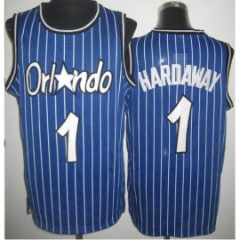Orlando Magic 1 Penny Hardaway Blue Throwback Revolution 30 NBA Basketball Jerseys Cheap