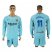 Barcelona #11 Neymar Jr Away Long Sleeves Soccer Club Jersey