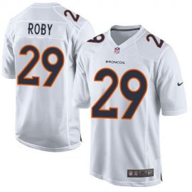 Nike Denver Broncos #29 Bradley Roby White Mens Stitched NFL Game Event Jersey