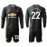 Manchester United #22 Mkhitaryan Third Long Sleeves Soccer Club Jersey