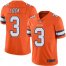 Nike Denver Broncos #3 Drew Lock Orange Youth Stitched NFL Limited Rush Jersey