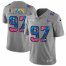 Pittsburgh Steelers #97 Cameron Heyward Mens Nike Multi-Color 2020 NFL Crucial Catch NFL Jersey Greyheather