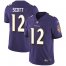 Nike Baltimore Ravens #12 Jaleel Scott Purple Team Color Mens Stitched NFL Vapor Untouchable Limited Jersey