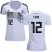 Womens Germany #12 Leno White Home Soccer Country Jersey