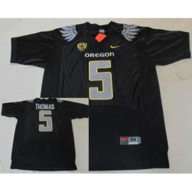 Oregon Ducks 5 Thomas Black NCAA Jerseys