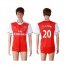 Arsenal #20 Flamini Home Soccer Club Jersey