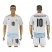 Uruguay #10 Dearrascaete Away Soccer Country Jersey