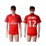 Paris Saint-Germain #12 Meunier Red Soccer Club Jersey