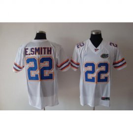 Florida Gators 22 E.Smith White NCAA Jerseys