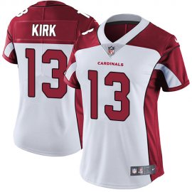 Nike Arizona Cardinals #13 Christian Kirk White Womens Stitched NFL Vapor Untouchable Limited Jersey