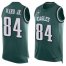 Nike Philadelphia Eagles #84 Greg Ward Jr. Green Team Color Mens Stitched NFL Limited Tank Top Jersey