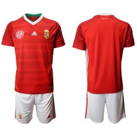 Hungary Blank Home Soccer Country Jersey