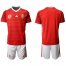 Hungary Blank Home Soccer Country Jersey