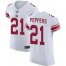 Nike New York Giants #21 Jabrill Peppers White Mens Stitched NFL Vapor Untouchable Elite Jersey