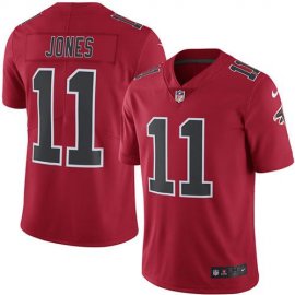 Nike Atlanta Falcons #11 Julio Jones Red Youth Stitched NFL Limited Rush Jersey
