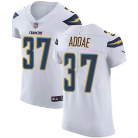 Nike Los Angeles Chargers #37 Jahleel Addae White Mens Stitched NFL Vapor Untouchable Elite Jersey
