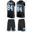 Nike Carolina Panthers #84 Ed Dickson Black Team Color Mens Stitched NFL Limited Tank Top Suit Jersey