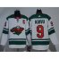 Adidas Minnesota Wild #9 Mikko Koivu White Road Authentic Stitched NHL Jersey