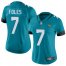 Nike Jacksonville Jaguars #7 Nick Foles Teal Green Alternate Womens Stitched NFL Vapor Untouchable Limited Jersey
