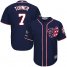 Washington Nationals #7 Trea Turner Navy Blue Cool Base 2019 World Series Champions Stitched Youth MLB Jersey