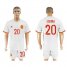 Spain #20 S.Cazorla Away Soccer Country Jersey