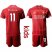 Liverpool #11 M.Salah Red Home Kid Soccer Club Jersey