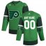 Philadelphia Flyers Mens Adidas 2020 St. Patricks Day Custom Stitched NHL Jersey Green