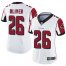 Nike Atlanta Falcons #26 Isaiah Oliver White Womens Stitched NFL Vapor Untouchable Limited Jersey