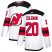 Adidas New Jersey Devils #20 Blake Coleman White Road Authentic Stitched NHL Jersey