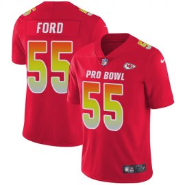 Nike Kansas City Chiefs #55 Dee Ford Red Youth Stitched NFL Limited AFC 2019 Pro Bowl Jersey
