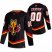 Calgary Flames Custom Black Mens Adidas 2020-21 Reverse Retro Alternate NHL Jersey