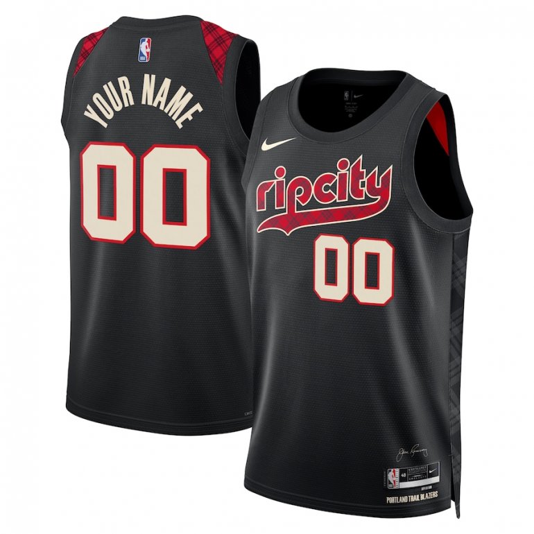 Portland Trail Blazers Nike Unisex 2023/24 Custom Swingman Jersey – Black – City Edition Portland Trail Blazers Nike Unisex 2023/24 Custom Swingman Jersey – Black – City Edition