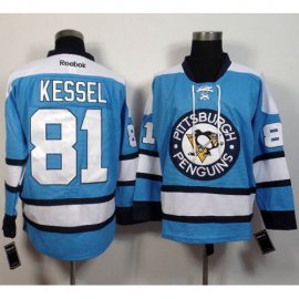 Pittsburgh Penguins #81 Phil Kessel Light Blue Alternate Stitched NHL Jersey