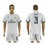 Real Madrid #3 Pepe White Home Soccer Club Jersey