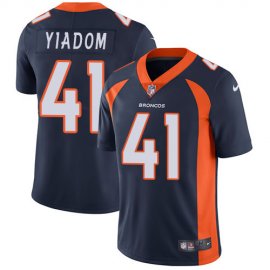 Nike Denver Broncos #41 Isaac Yiadom Navy Blue Alternate Mens Stitched NFL Vapor Untouchable Limited Jersey
