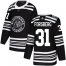 Adidas Chicago Blackhawks #31 Anton Forsberg Black Authentic 2019 Winter Classic Stitched NHL Jersey