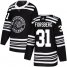 Adidas Chicago Blackhawks #31 Anton Forsberg Black Authentic 2019 Winter Classic Stitched NHL Jersey