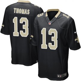 Nike New Orleans Saints #13 Michael Thomas Black Team Color Youth Stitched NFL Elite Jersey