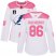 Adidas Tampa Bay Lightning #86 Nikita Kucherov White/Pink 2022 Stanley Cup Final Patch Authentic Fashion Womens Stitched NHL Jersey Womens